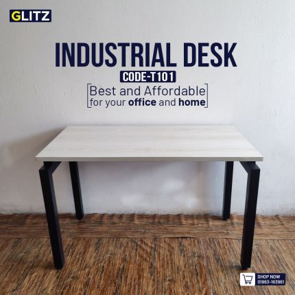 Glitz Industrial Desk